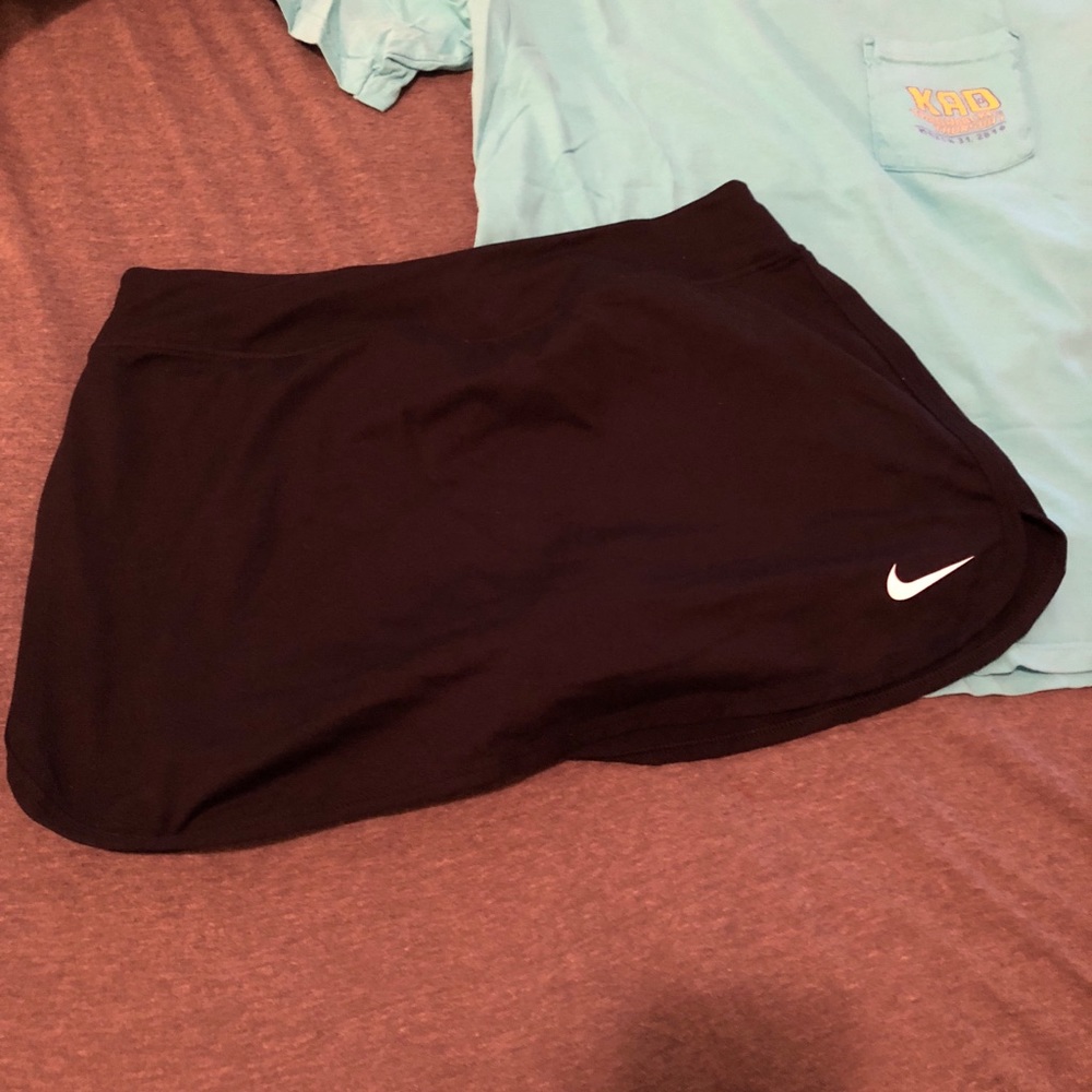 Black nike tennis skirt